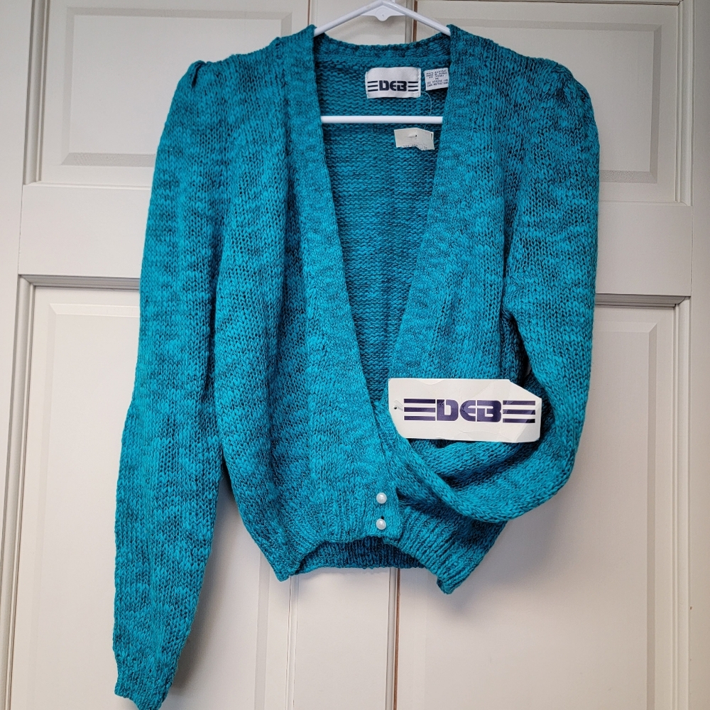 🏷Deadstock Deb Vintage 80s cardigan
